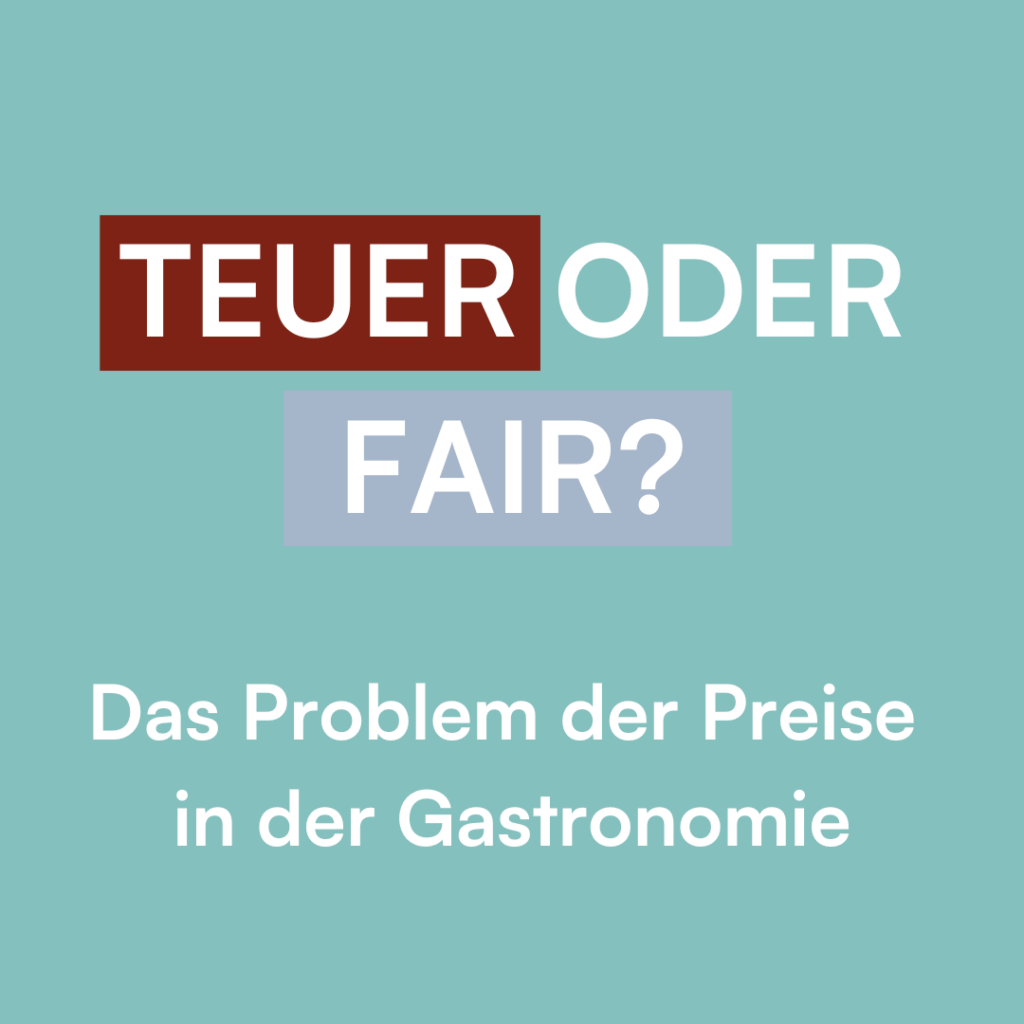 Teuer oder fair?